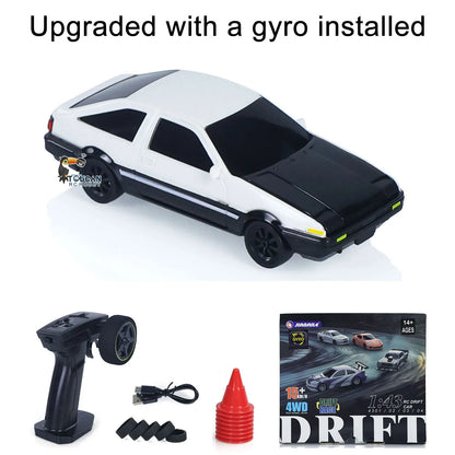 Zdalnie sterowany samochód wyścigowy 1:43 4WD