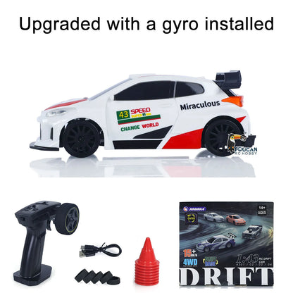 Zdalnie sterowany samochód wyścigowy 1:43 4WD