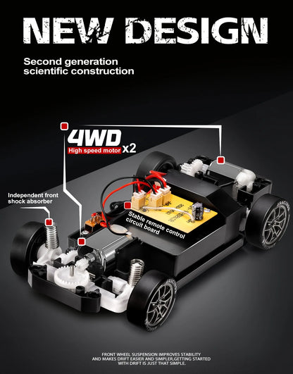 Zdalnie sterowany samochód driftowy 4WD dla dzieci