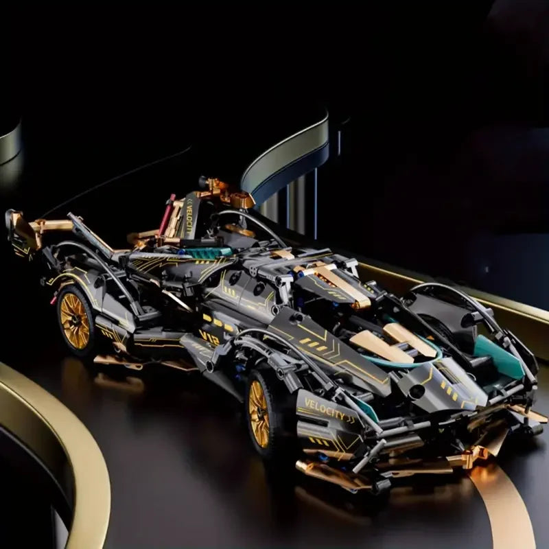 Klocki Konstrukcyjne  Samochód Wyścigowy (1690 el.)