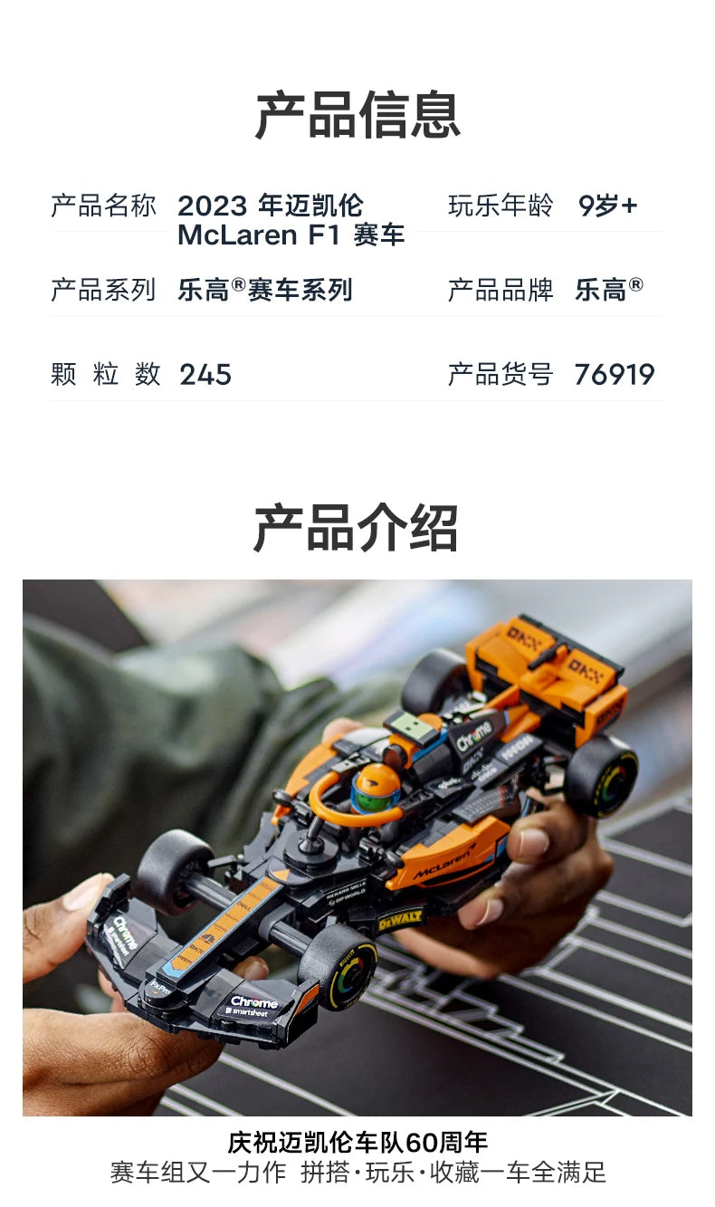 LEGO Speed Champions McLaren F1 76919