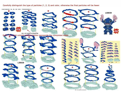 Klocki Konstrukcyjne Disney Stitch