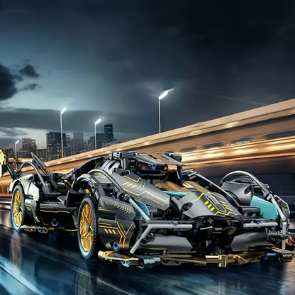 Klocki Konstrukcyjne  Samochód Wyścigowy (1690 el.)