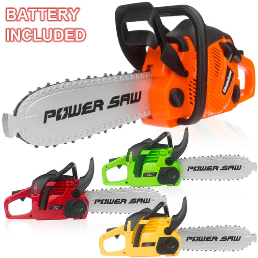 Zabawka piła łańcuchowa dla dzieci z dźwiękiem