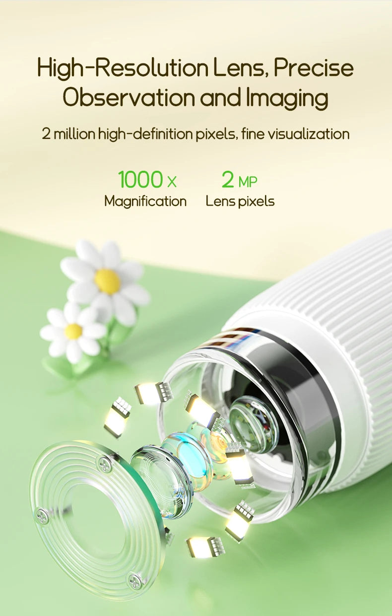 Mikroskop dla Dzieci 1000x z LED