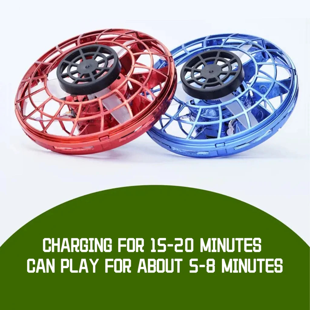 Latający spinner UFO z oświetleniem dla dzieci i dorosłych