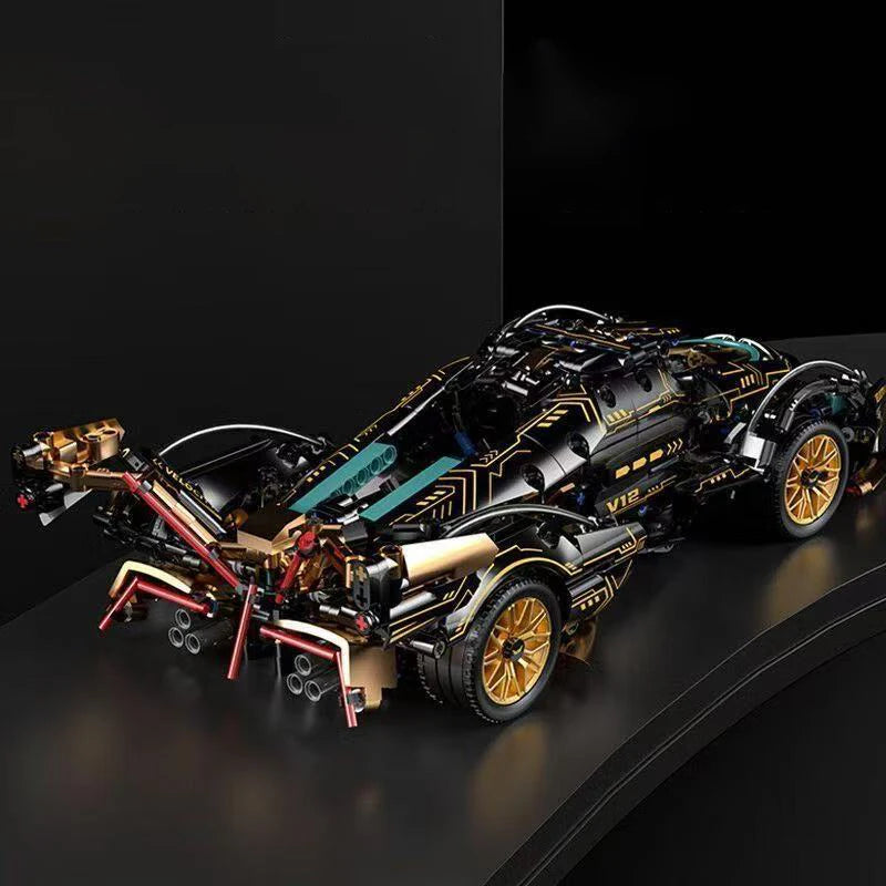 Klocki Konstrukcyjne  Samochód Wyścigowy (1690 el.)