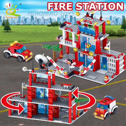 Klocki Policyjna Stacja 753 szt.