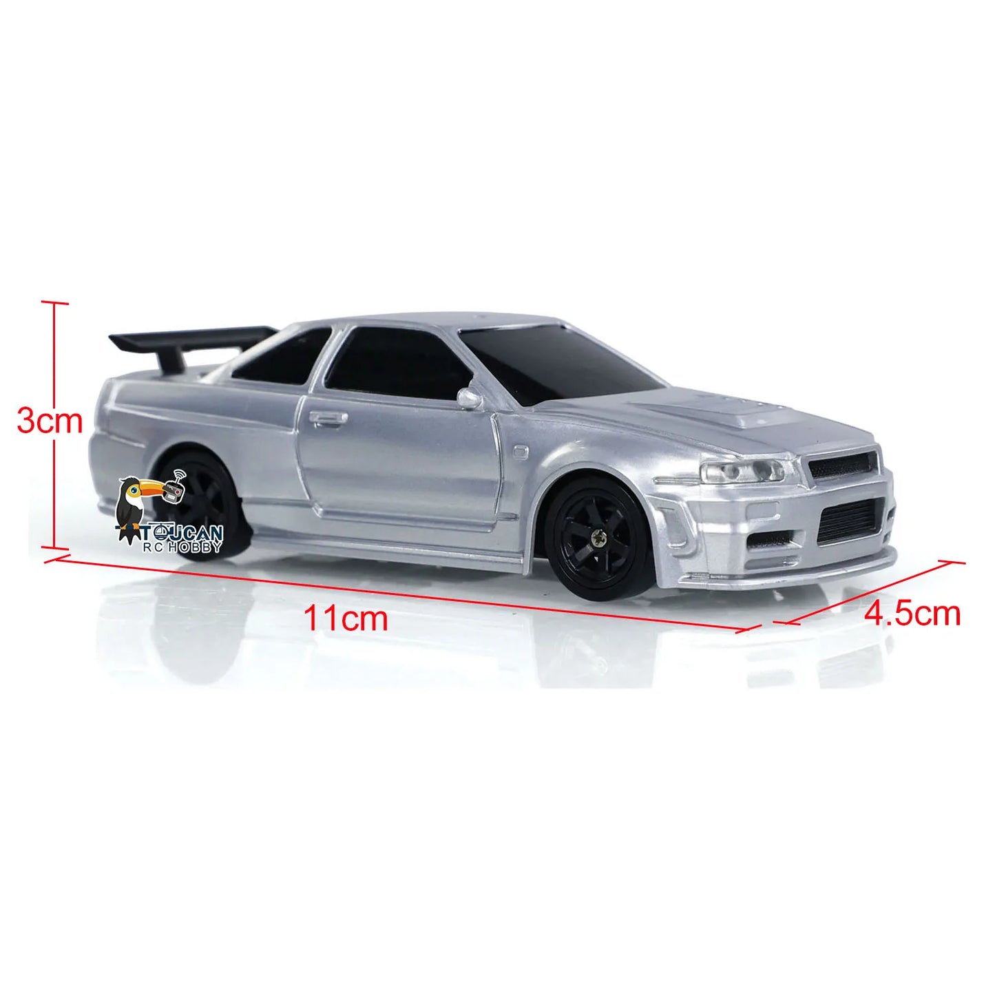 Zdalnie sterowany samochód wyścigowy 1:43 4WD