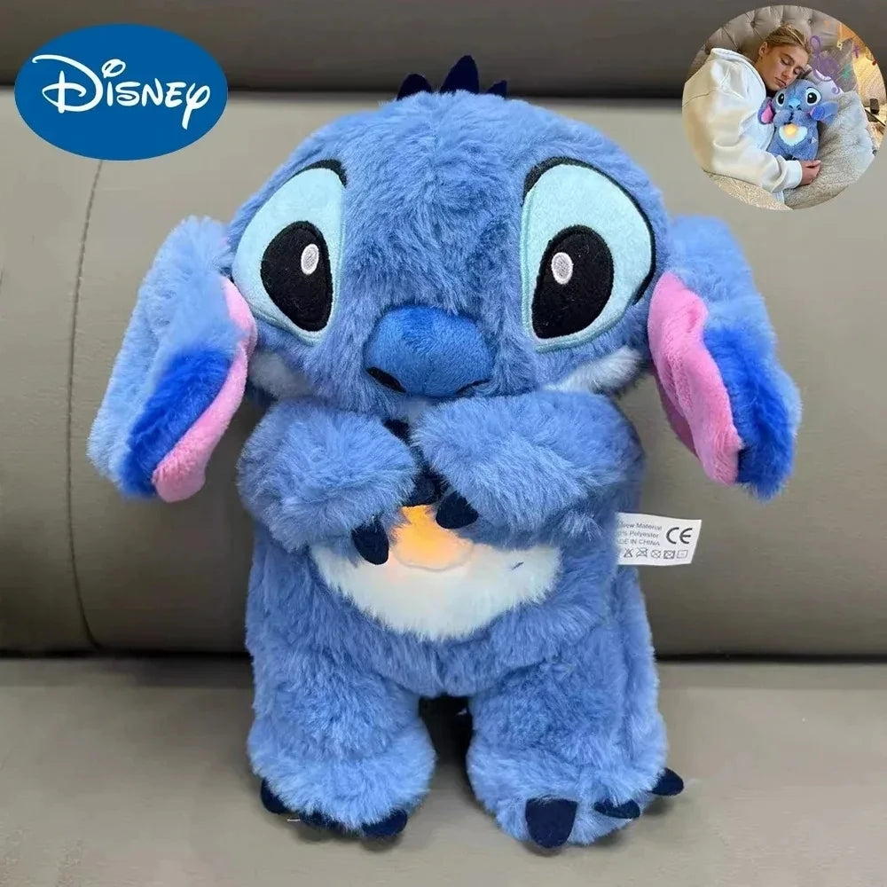 Pluszowy Stitch z muzyką, światłem i oddechem