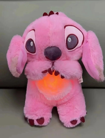 Pluszowy Stitch z muzyką, światłem i oddechem