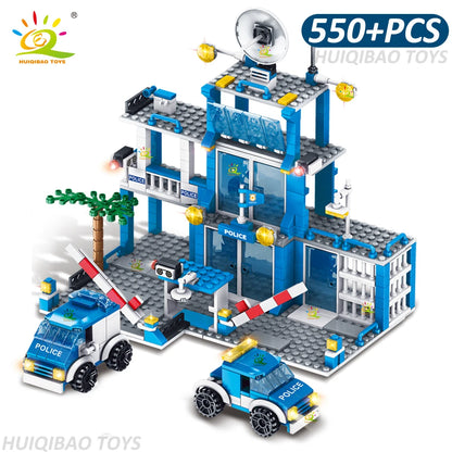 Klocki Policyjna Stacja 753 szt.
