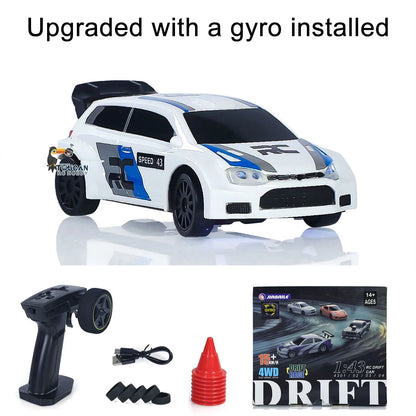 Zdalnie sterowany samochód wyścigowy 1:43 4WD