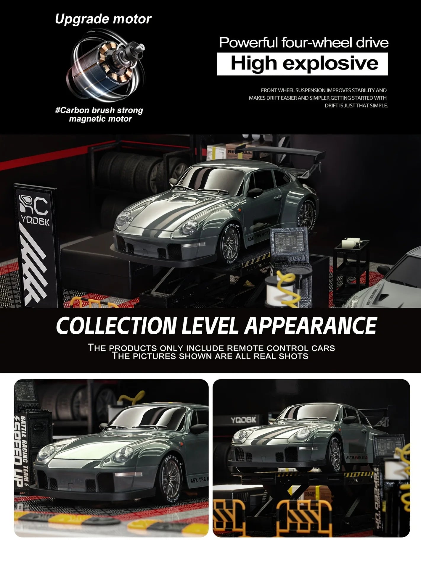 Zdalnie sterowany samochód driftowy 4WD dla dzieci